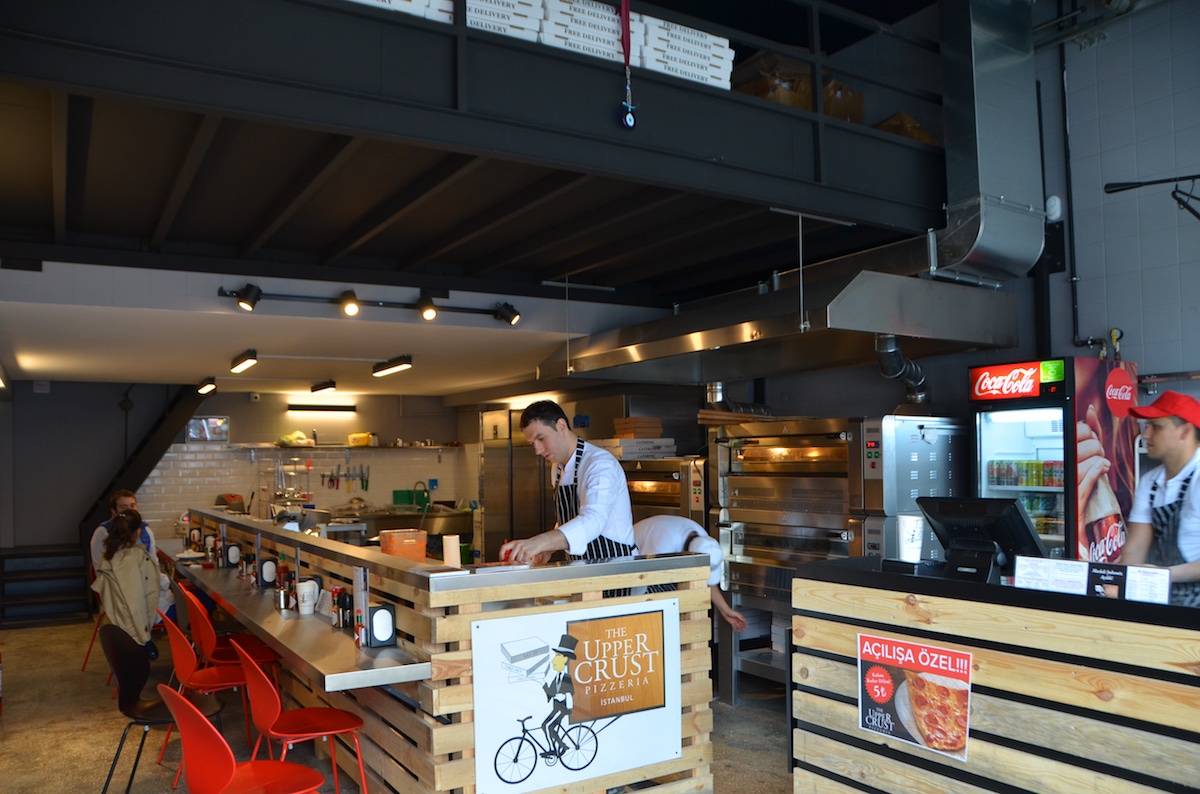 Maslak Şubesi The Upper Crust Pizzeria Türkiye